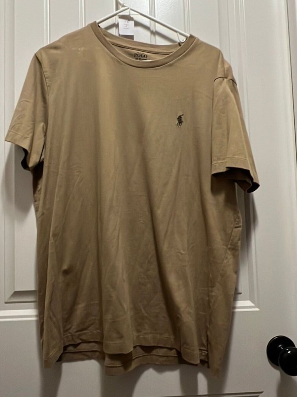 Men's Polo Short Sleeve T-Shirt Size L